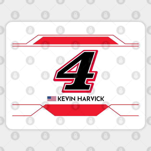 Kevin Harvick #4 2023 NASCAR Design Sticker by AR Designs 